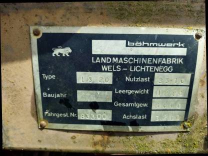 Bild 5:Alter Ladewagen