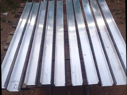 10 Alu U-Stücke 70x40x4