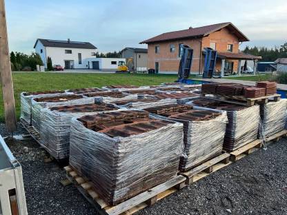 25 Jahre alte Dachziegel Gleinstätten Mulde