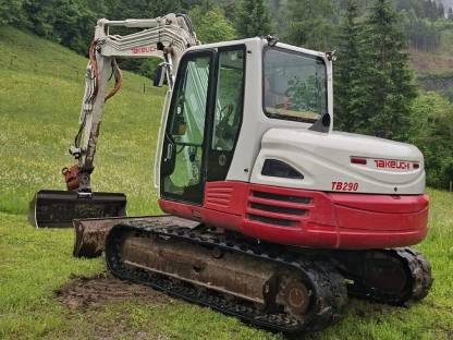 Bild 2:Takeuchi TB 290, Bagger Powertilt