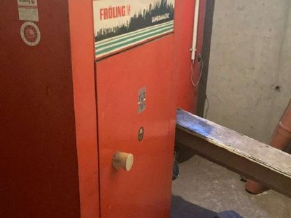Fröling Hackgutheizung 25 kW mit 4 m Raumaustragung