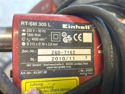 Bild 3:Einhell Kappsäge RT-SM 305 L
