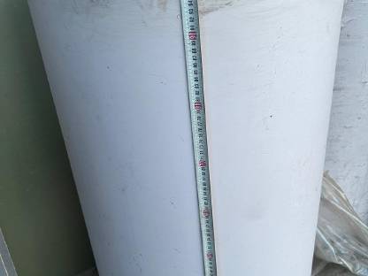 Bild 2:Alu-Verbund 2 mm Rollen 1 m x ~30 m ~160 kg/Rolle Neuwertig