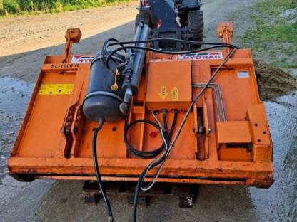 Bild 5:Hydrac Walzenstreuer Salz/Splittstreuer Selbstlader SL 180