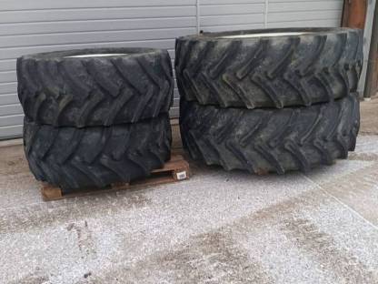 Kompletträder 540/65 R38, 480/65 R24