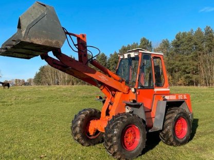 Kramer 512 SL Radlader Allradlenkung, neue Schaufel + Gabel