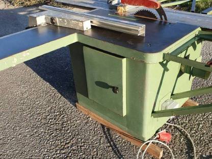 Bild 2:Formatkreissäge Schelling Kb 320