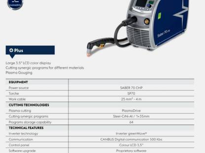 Plasmaschneider Böhler Welding Saber 70CHP