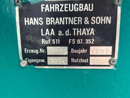 Bild 8:Brantner 2-Achs Anhänger