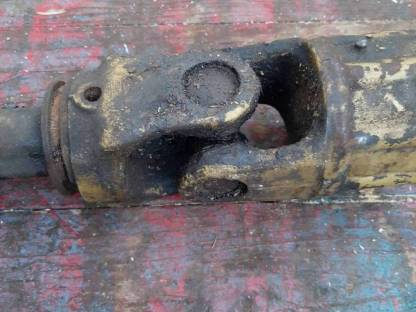 Bild 3:Defekte Gelenkwelle