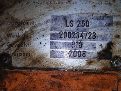 Bild 4:Kahlbacher Schneepflug LS 250, Bj. 2006