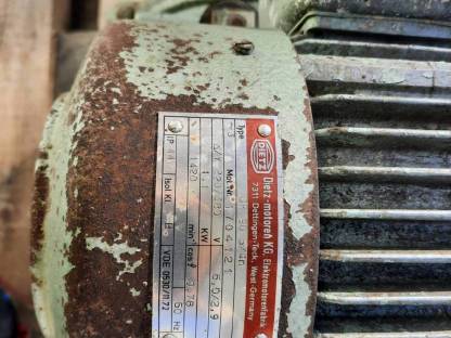 Bild 5:Westfalia Separator RPS 360 Vakuumpumpe