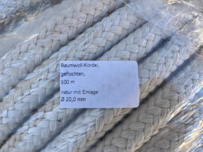 Bild 2:Verkaufe Baumwoll-Kordel