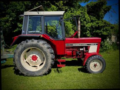 Hinterrad Traktor IHC 844s