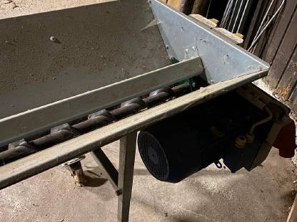 Bild 5:Lagerraumbefüllung für Hackschnitzelanlage