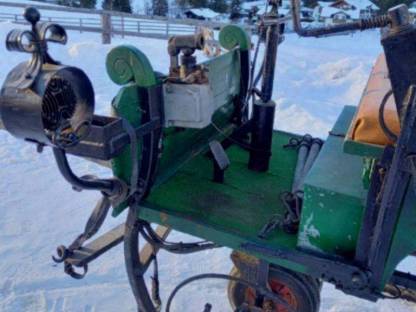 Bild 3:Pferdeschlitten, Pferdekutsche kombiniert