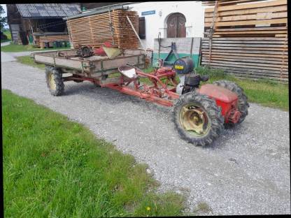 Bild 3:Aebi Einachsschlepper