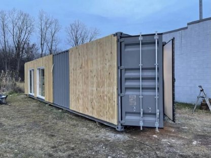 Bewohnbarer Container