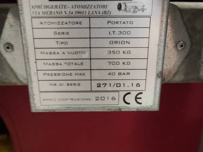 Sattel Sprühgerät