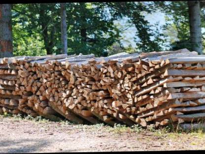 Hartes Brennholz