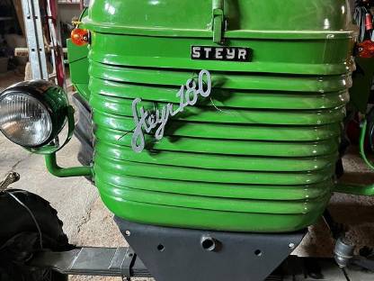 Bild 6:Schriftzug Steyr 180 188 84 e 86 e 80 - Logo (3D Druck)