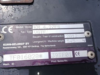 Bild 6:Frontmähwerk Deutz-Fahr KM 4.27 FS mit Entlastungsfedern