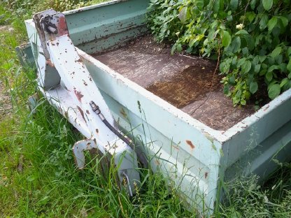 Hecklade hydraulisch kippbar Heck Kiste