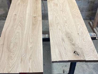 Bild 2:Eichenplatten