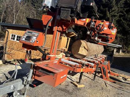 Bild 2:WoodMizer LT70 mobiles Sägewerk inkl. Verlängerung