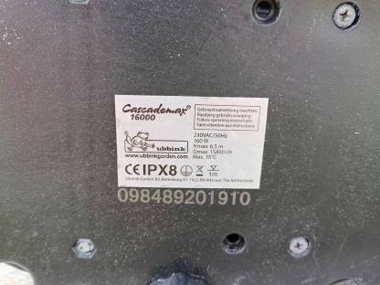 Bild 2:Ubbink Bachlaufpumpe Cascade 16000