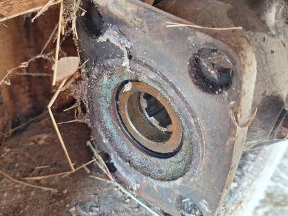 Bild 2:Mähwerkantrieb