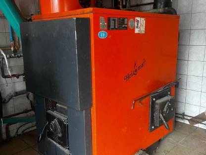 Heizomat 50 kW Hackgutheizung