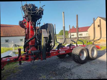 Stepa M16 mit Z Kran und Astwanne