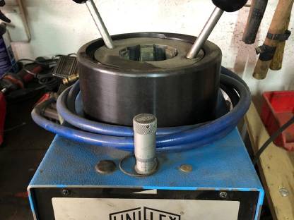 Hydraulikschlauchpresse Uniflex HM 150