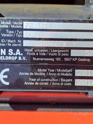 Bild 3:Frontmähwerk Trommelmähwerk Pz 321 F