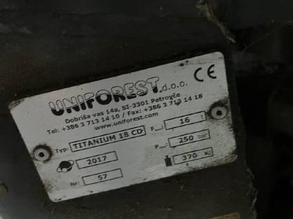 Bild 3:Holzspalter Uniforest