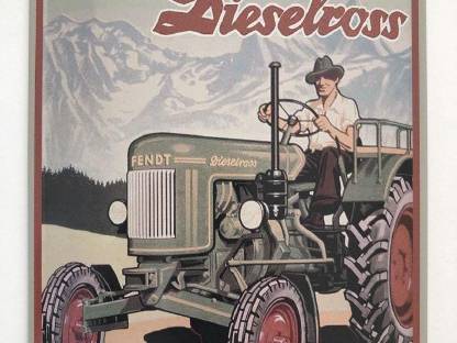 Bild 5:5 Blechschilder 30 x 20 cm Fendt Traktoren