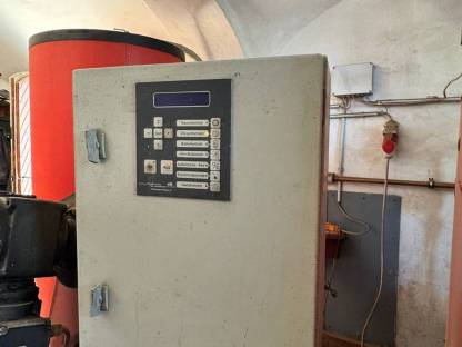 Bild 7:Hackgutheizung