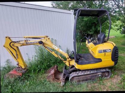 Bagger Minibagger Komatsu PC 12