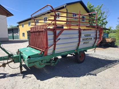 Bild 2:Ladewagen Steyr Hamster 8020 Betriebsauflösung