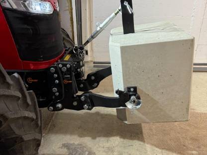 Traktor Front- / Heckgewicht ca. 680 kg, KAT. 2