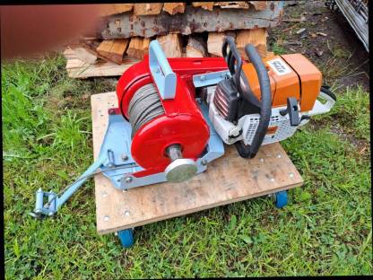 Stihl MS 440 KBF Motorsägen Seilwinde