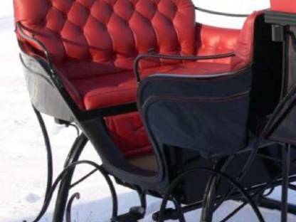 Bild 7:Pferdeschlitten - Antike Kutsche - Historischer Schlitten