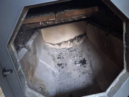 Bild 4:Warmluftofen Werkstattofen Bullerjan