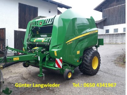 John Deere V451R Rundballenpresse
