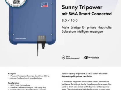 Wechselrichter SMA Tripower 8.0