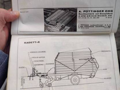 Bild 3:Ladewagen Pöttinger Kadett-K
