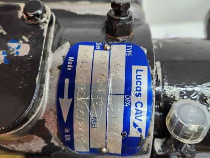 Bild 2:Einspritzpumpe und Düsen Perkins AD3.152