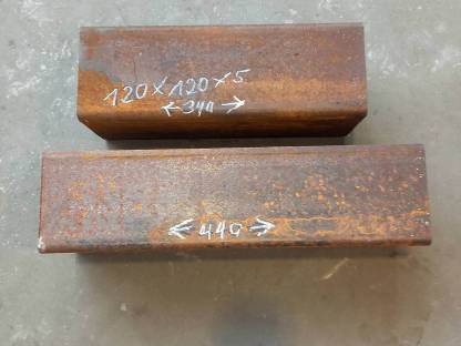 Vierkantrohr 120x120x5