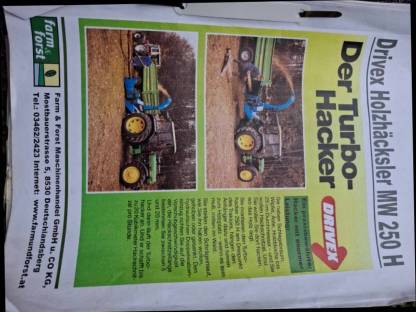 Bild 2:Holzhacker für Zapfwellenantrieb